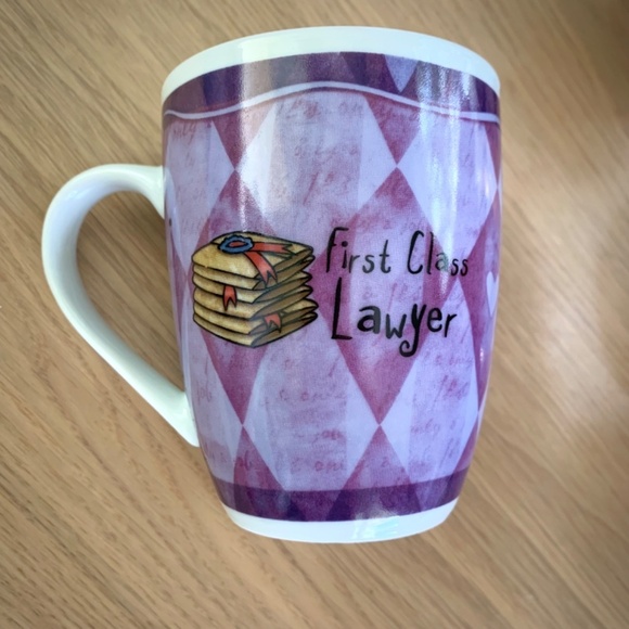 “Lawyers Never Lose Their Appeal” History & Heraldry Coffee Mug Gift - Picture 2 of 10